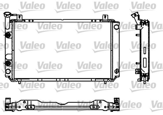 VALEO radiatorius, variklio aušinimas 731661