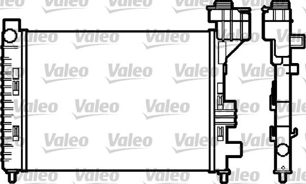 VALEO radiatorius, variklio aušinimas 732588