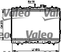 VALEO Радиатор, охлаждение двигателя 735525