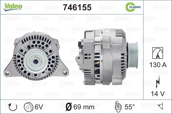 VALEO kintamosios srovės generatorius 746155