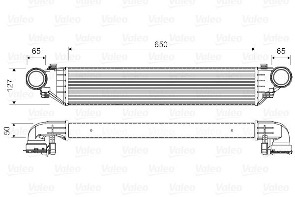 VALEO Интеркулер 817760