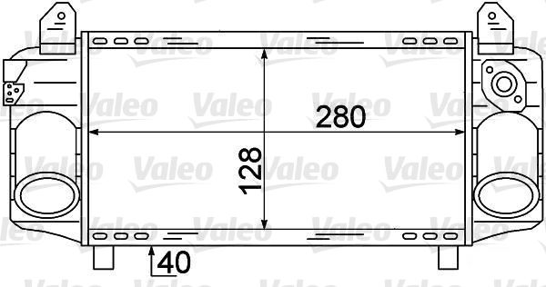 VALEO Интеркулер 817872