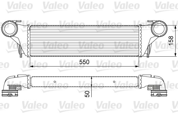 VALEO Интеркулер 818618