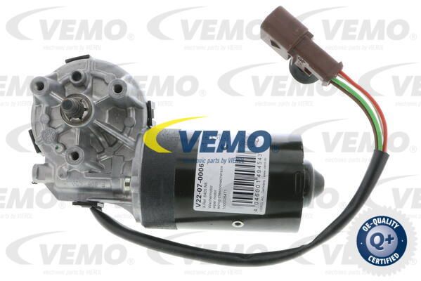 VEMO valytuvo variklis V22-07-0006