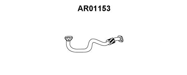 VENEPORTE Труба выхлопного газа AR01153