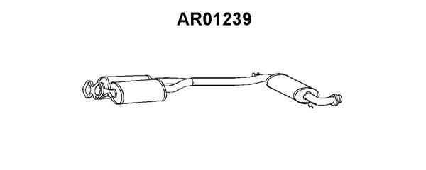 VENEPORTE Предглушитель выхлопных газов AR01239