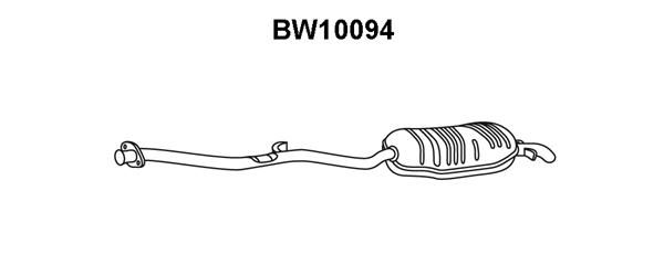 VENEPORTE Глушитель выхлопных газов конечный BW10094