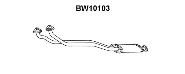 VENEPORTE Предглушитель выхлопных газов BW10103