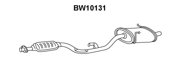 VENEPORTE Глушитель выхлопных газов конечный BW10131