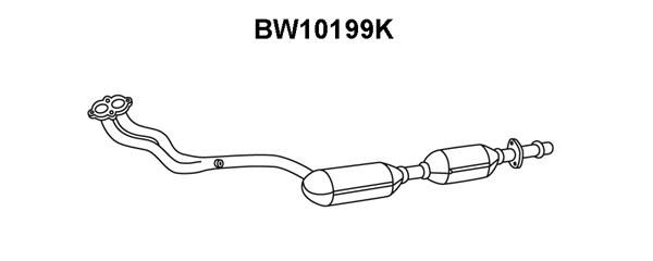 VENEPORTE katalizatoriaus keitiklis BW10199K