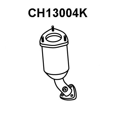 VENEPORTE katalizatoriaus keitiklis CH13004K