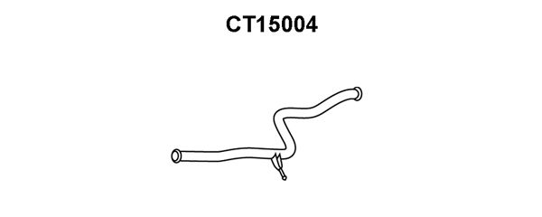 VENEPORTE Труба выхлопного газа CT15004