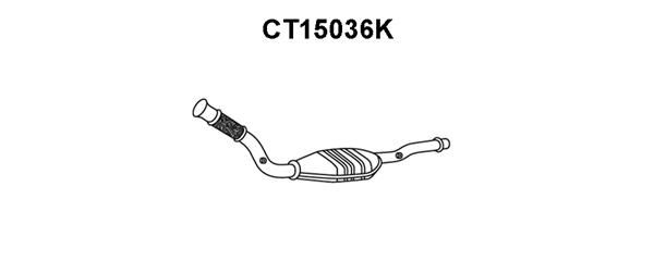 VENEPORTE katalizatoriaus keitiklis CT15036K