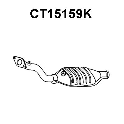 VENEPORTE katalizatoriaus keitiklis CT15159K