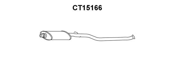 VENEPORTE vidurinis duslintuvas CT15166