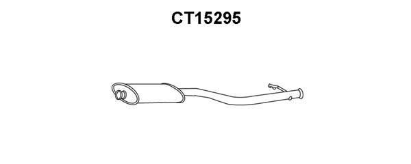 VENEPORTE priekinis duslintuvas CT15295