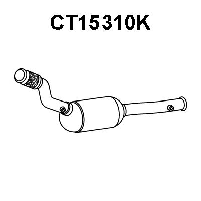 VENEPORTE katalizatoriaus keitiklis CT15310K