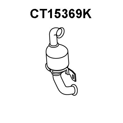 VENEPORTE katalizatoriaus keitiklis CT15369K