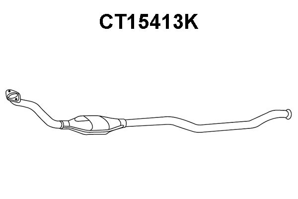 VENEPORTE katalizatoriaus keitiklis CT15413K