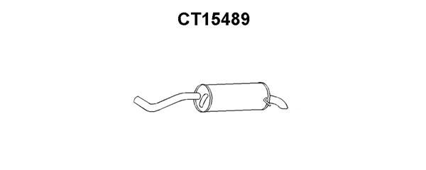 VENEPORTE Глушитель выхлопных газов конечный CT15489