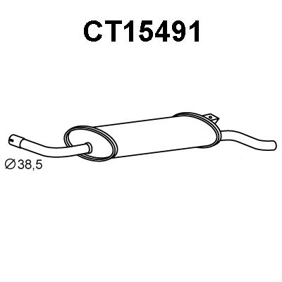VENEPORTE galinis duslintuvas CT15491