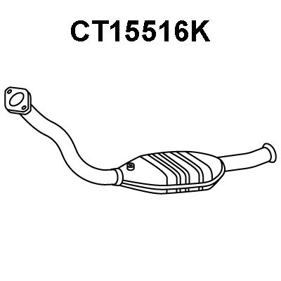 VENEPORTE katalizatoriaus keitiklis CT15516K