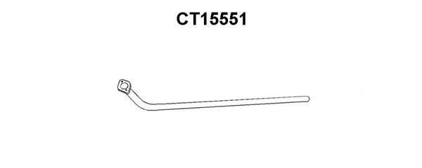 VENEPORTE Труба выхлопного газа CT15551