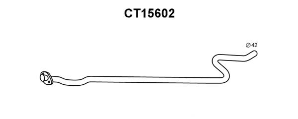 VENEPORTE Труба выхлопного газа CT15602