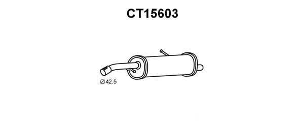 VENEPORTE galinis duslintuvas CT15603