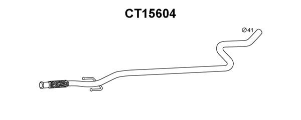 VENEPORTE Труба выхлопного газа CT15604