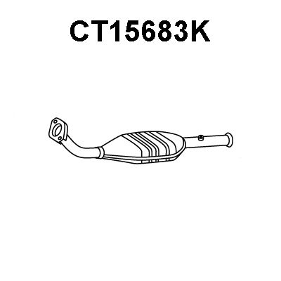 VENEPORTE katalizatoriaus keitiklis CT15683K