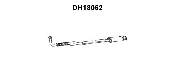 VENEPORTE Предглушитель выхлопных газов DH18062