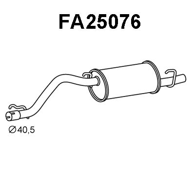 VENEPORTE galinis duslintuvas FA25076