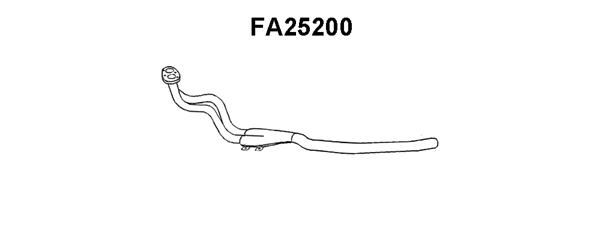 VENEPORTE Труба выхлопного газа FA25200