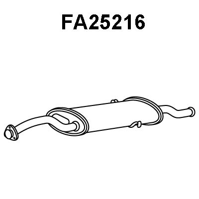 VENEPORTE galinis duslintuvas FA25216