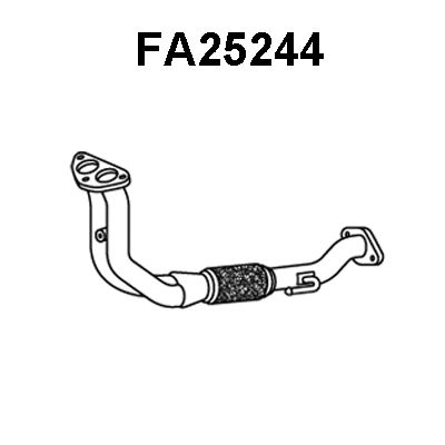 VENEPORTE Труба выхлопного газа FA25244