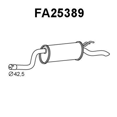 VENEPORTE galinis duslintuvas FA25389