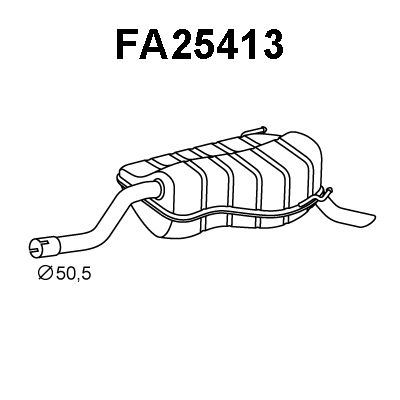 VENEPORTE galinis duslintuvas FA25413