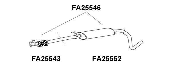 VENEPORTE išleidimo kolektorius FA25543