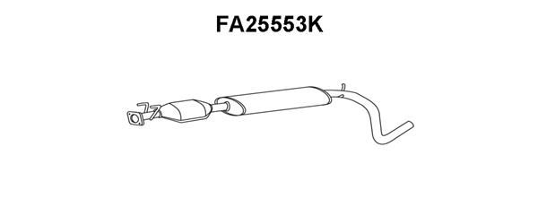 VENEPORTE katalizatoriaus keitiklis FA25553K