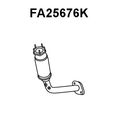 VENEPORTE kolektoriaus katalizatorius FA25676K