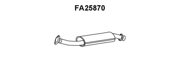 VENEPORTE priekinis duslintuvas FA25870