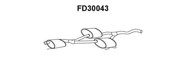 VENEPORTE priekinis duslintuvas FD30043