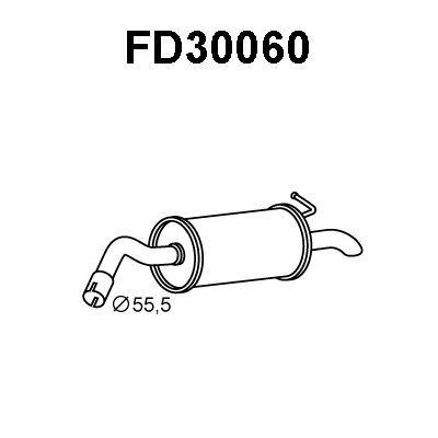 VENEPORTE galinis duslintuvas FD30060