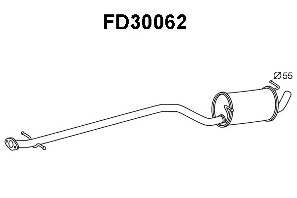 VENEPORTE priekinis duslintuvas FD30062