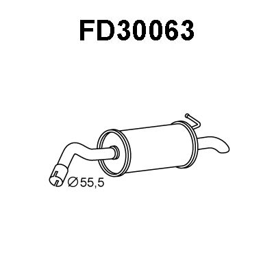 VENEPORTE galinis duslintuvas FD30063