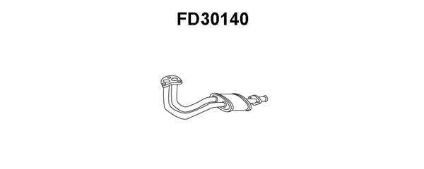VENEPORTE Труба выхлопного газа FD30140