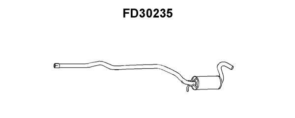 VENEPORTE priekinis duslintuvas FD30235