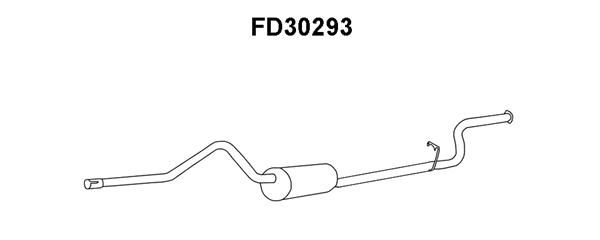 VENEPORTE Глушитель выхлопных газов конечный FD30293