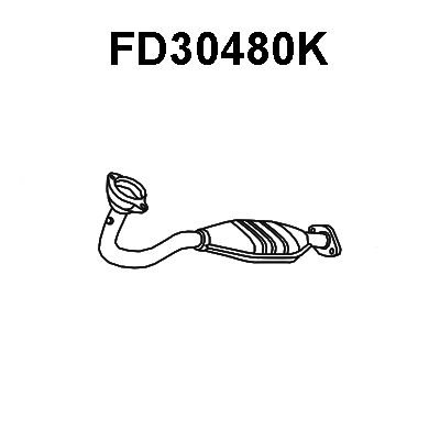 VENEPORTE katalizatoriaus keitiklis FD30480K